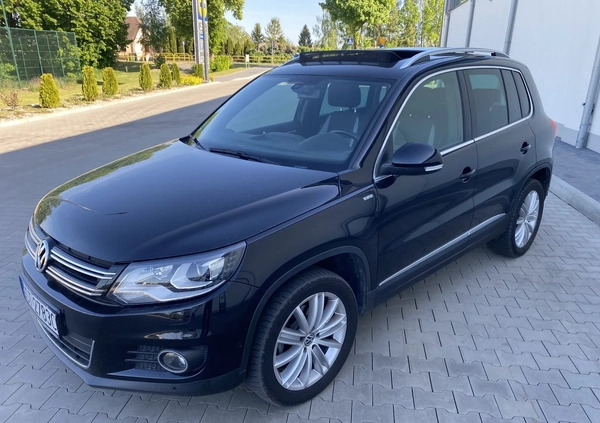Volkswagen Tiguan cena 53999 przebieg: 163000, rok produkcji 2013 z Rymanów małe 781